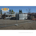 Pannelli di recinzione temporanea in metallo galvanizzato statunitensi retrattili